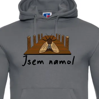 Pánská mikina Mikina Vtipná | Mikina Jsem na mol(e/u)