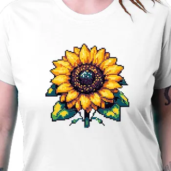 Dámské tričko Tričko Zahradníci | Letní triko se slunečnicí