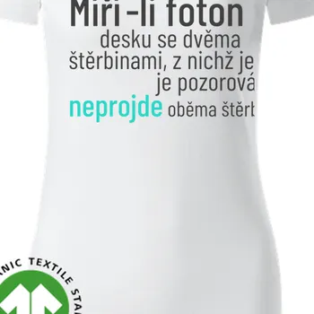Dámské tričko Organická trička Filmy a seriály | Dámské triko "Foton by Big Bang Theory"