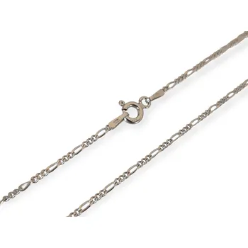 Řetízek Stříbrný řetízek Firkona – Figaro 3:1, jemný, Ag 925/1000, 55 cm Délka: 55 cm