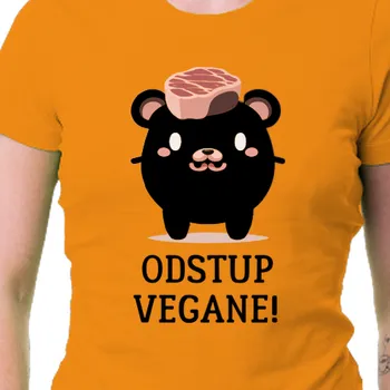Dámské tričko Tričko Vtipná | Dámské triko Odstup vegane