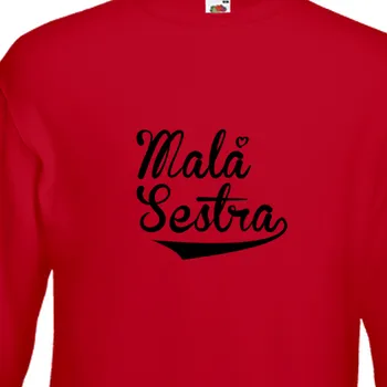 Pánská mikina Mikina Pro sourozence | Sesterské mikiny Malá sestra