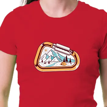 Dámské tričko Tričko Cestování | Dámské tričko Karabina