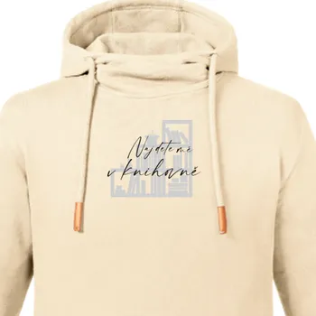 Pánská mikina Mikina Čtenáři | Mikina Najdete mě v knihovně