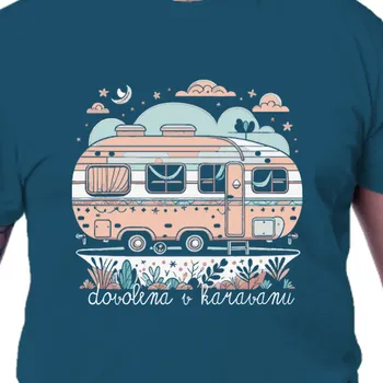 Tričko Cestování | Triko Dovolená v karavanu