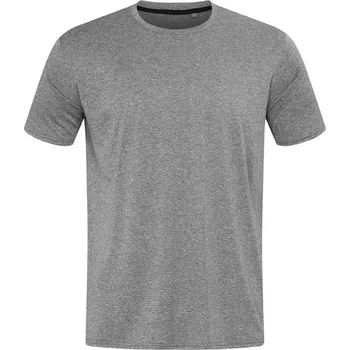 pracovní tričko Stedman Tričko Sports-T Move Men, sportovní, krátký rukáv, pánské COT05883003405-grey heathe 2XL Melír šedá
