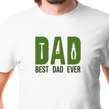 Pánské tričko Tričko Pro tatínky | Triko Best dad ever