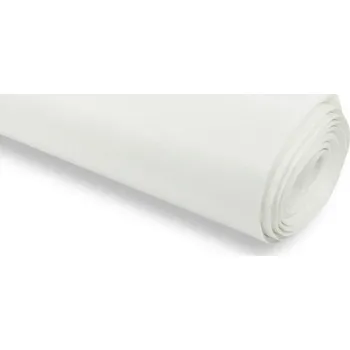 Krepový papír BÍLÝ HLADKÝ KREPOVÝ PAPÍR PAPÍR 50x70cm 30KS