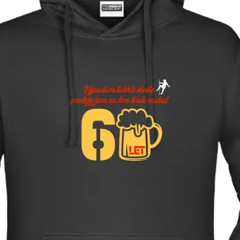 Pánská mikina Mikina K narozeninám | Mikina 60 let tvrdé práce