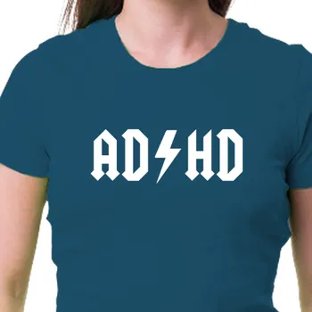 Dámské tričko Tričko Vtipná | Dámské tričko ADHD