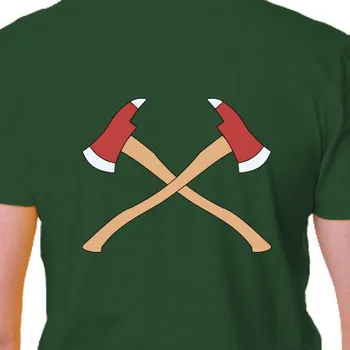 Pánské tričko Tričko Hasiči | Pánské tričko Fireman's axe