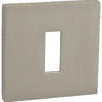 MP KOVANI Plochá rozeta HR SQ6 (titan) Provedení: BB (samostatná rozeta, pro pokojový klíč)