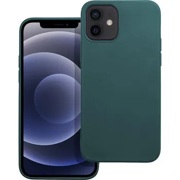 Pouzdro na mobilní telefon OEM Pouzdro MATT Case APPLE IPHONE 12 / 12 Pro tmavě zelené