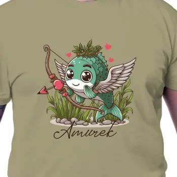 Tričko Vtipná | Rybářské tričko pro zamilované Amurek