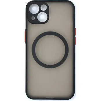 MagSafe silikonový kryt pro iPhone 13 mini - Černý