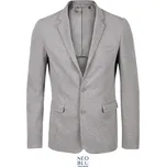 NEOBLU Blejzr Marcel Men piqué, pánský COT243169077n7-grey melang 52 Melír šedá