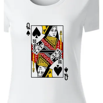 Dámské tričko Organická trička Pro páry | Bio párové triko Královna