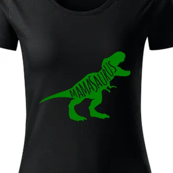 Dámské tričko Organická trička Pro maminky | Organické tričko Mamasaurus