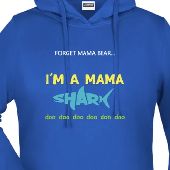 Dámská mikina Mikina Pro maminky | Mikina pro žraločici I´m a mama SHARK