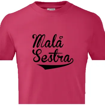 Tričko BFF | Sesterská trička Malá sestra