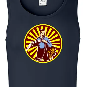 Pánské tílko Tílko Zemědělci | Tílko Retro farmer