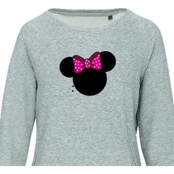 Dámské šaty Šaty Láska | Mikinové šaty Mouse