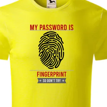 Pánské tričko Organická trička IT | Pánské organické tričko Fingerprint