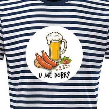 Tričko Vodáci | Vodácké triko U mě dobrý