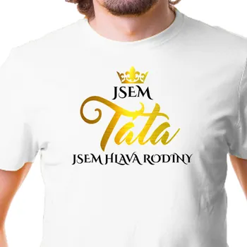 Tričko Rodinné sety | Pánské tričko Jsem táta hlava rodiny