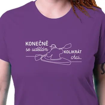 Tričko Vtipná | Dámské tričko Udělám se
