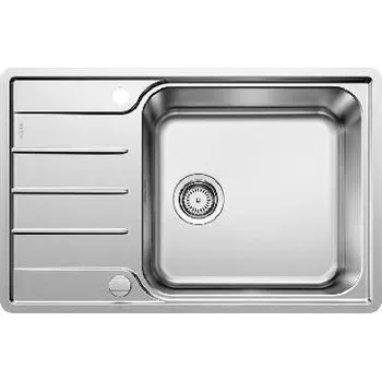 Nerezový dřez Blanco Lemis XL 6 - Dřez, 78x50 cm, s ovládáním odtoku, kartáčovaný nerez 525110