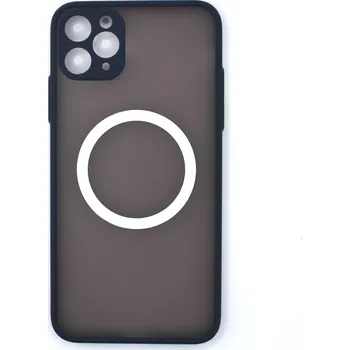 MagSafe silikonový kryt pro iPhone 11 Pro Max - Modrý