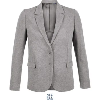 Pánská košile NEOBLU Blejzr Marcel Women piqué, dámský COT243170077u1-grey melang 36 Melír šedá