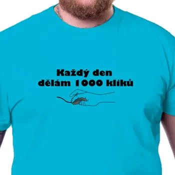 Pánské tričko Tričko  Akce | Tričko do kanceláře 1000