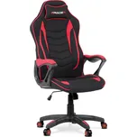 Autronic Herní a kancelářské křeslo E-racer, potah červená a černá látka, HM - KA-G408 RED