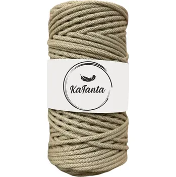 Příze Bavlněná šňůra KaFanta 3 mm - béžová