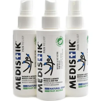 Masážní přípravek Natureteq inc. Medistik natural cold spray 3 x 118 ml