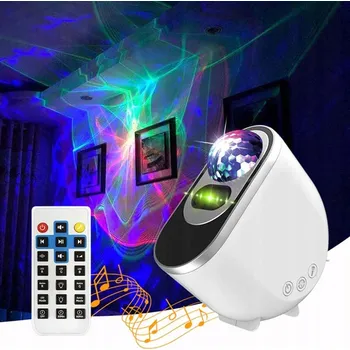 Lampička GALAXY LAMPIČKA PROJEKTOR NOČNÍ OBLOHY POMOC PŘI USÍNÁNÍ SVĚTLO HVĚZDNÉ OBLOHY