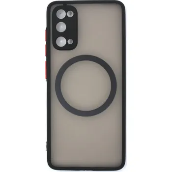 MagSafe silikonový kryt pro Samsung Galaxy S20 - Černý