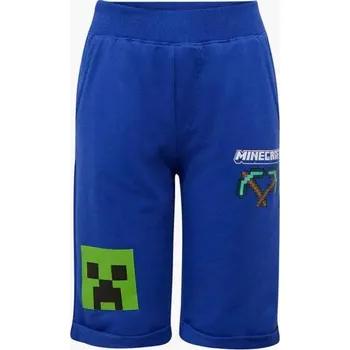 BERMUDY MINECRAFT (modré) Velikost: 9