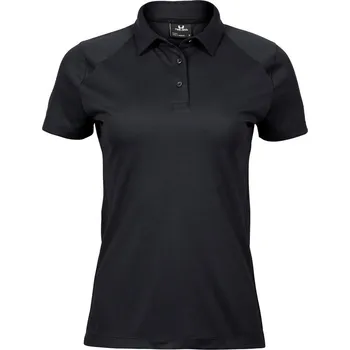 Pánské tričko TeeJays Polokošile polo 7201, sportovní, krátký rukáv, dámské COT18720100213-black 3XL Černá