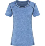 Stedman Tričko Sports-T Reflect Women, sportovní, dámské COT058940q5101-blue heathe S Melír modrá