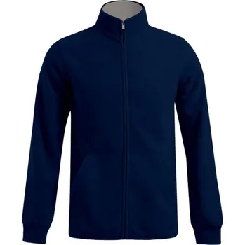 pracovní bunda Promodoro Bunda Promodoro 7971, dvojitá, fleecová, pánská COT407971q4315-navy/light 5XL Navy/šedá světlá