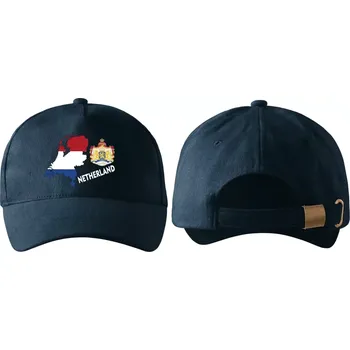 Kšiltovka kšiltovka s vlajkou HOLANDSKA navy modrá (pánská kšiltovka vlajka a znakem HOLANDSKO NETHERLAND)