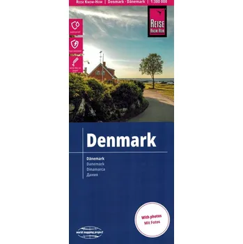Reise Know-How Landkarte Danemark / Denmark (1:300.000). 1:300`000: reiSs- und wasserfest (world mapping project) Kolektivní práce