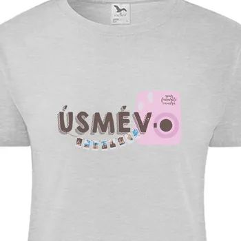 Dámské tričko Tričko Cestování | Tričko Instax fotoaparát