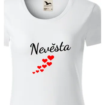 Dámské tričko Organická trička Rozlučka se svobodou | Organické tričko na rozlučku Nevěsta