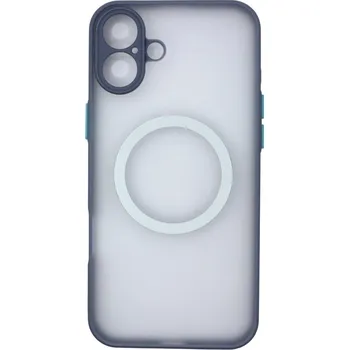 MagSafe silikonový kryt pro iPhone 16 - Šedý