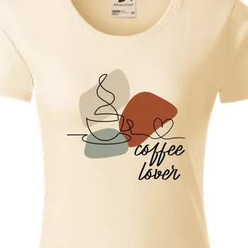 Dámské tričko Organická trička Pro maminky | Dámské tričko Coffee lover