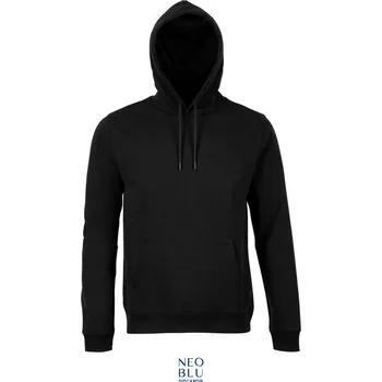 pracovní mikina NEOBLU Mikina s kapucí Nicholas Men, pánská COT243196n1114-deep black 4XL Černá deep